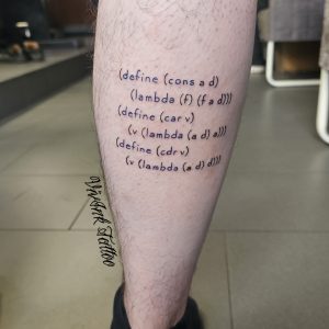 Kód tetoválás