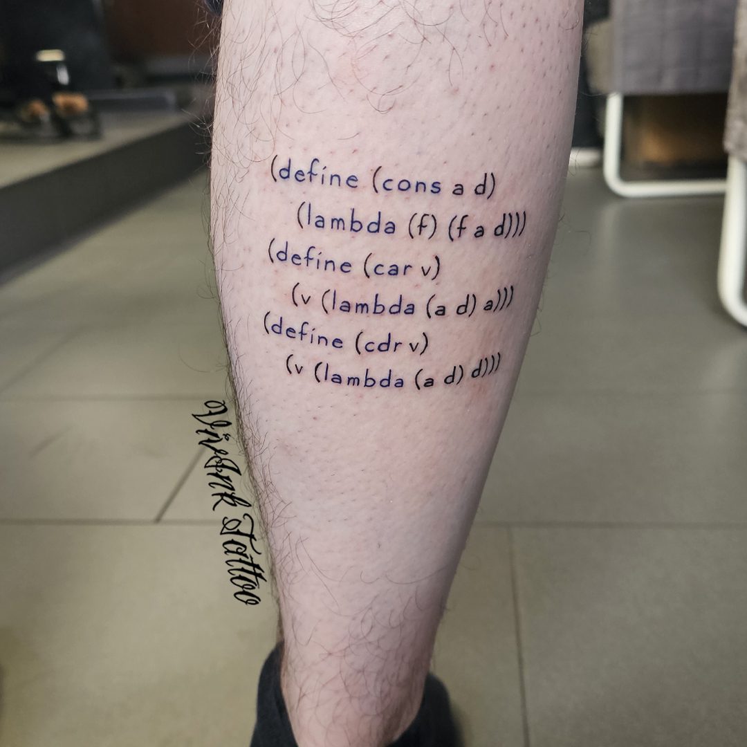 Kód tetoválás